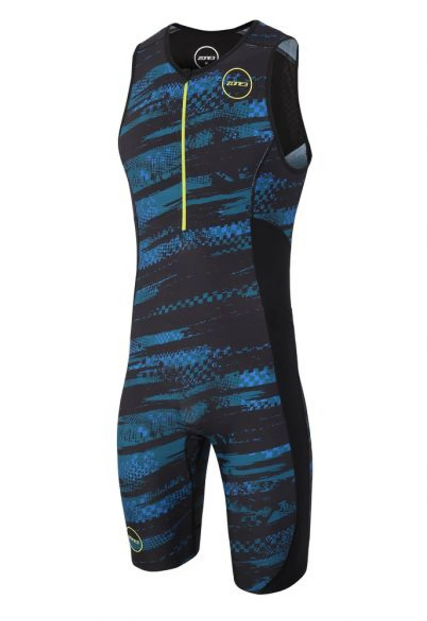 Zone 3 Zone3 - Activate Plus Stealth Speed Camo Full Print Trisuit - Men's 1 Zone 3 Zone3 - Activate Plus Stealth Speed Camo Full Print Trisuit - Men's