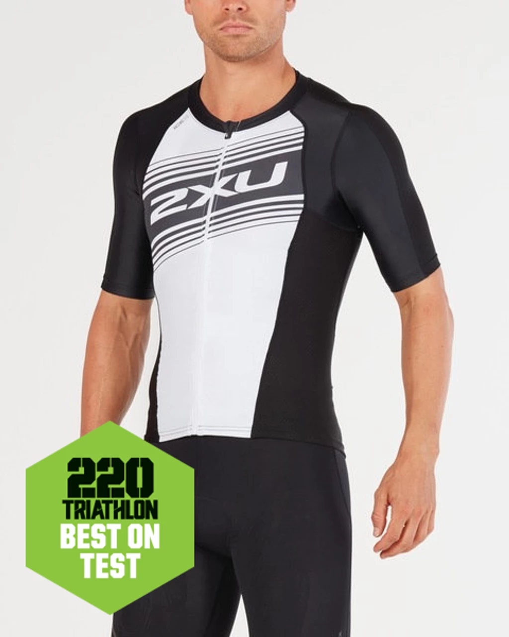 2XU - Compression Sleeved Tri Top - Men's - 1 2XU - Compression Sleeved Tri Top - Men's -